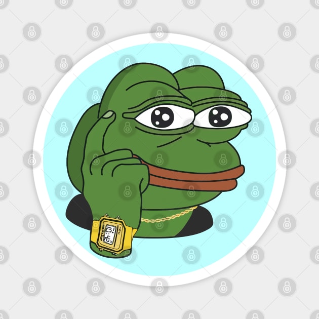 Pepe frog HD Magnet by BYVIKTOR